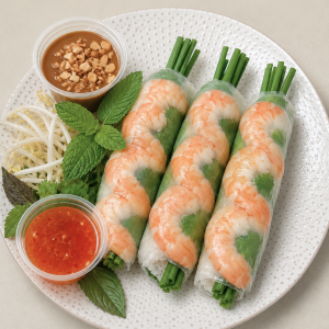 Authentic Vietnamese Salad Rolls (3-Pack)